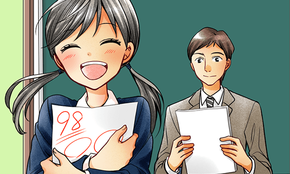 テスト対策も高校別に厳選