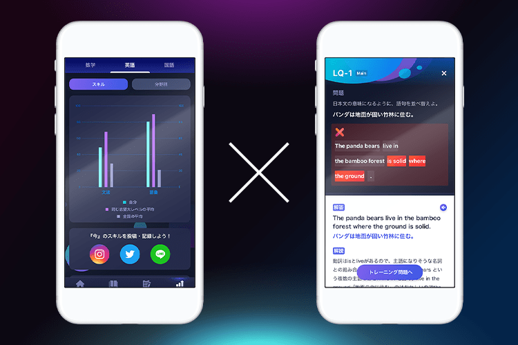 英語の「文法・語彙」スキルを判定
