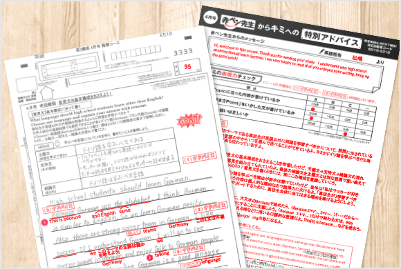 添削のプロが個別の疑問を解消