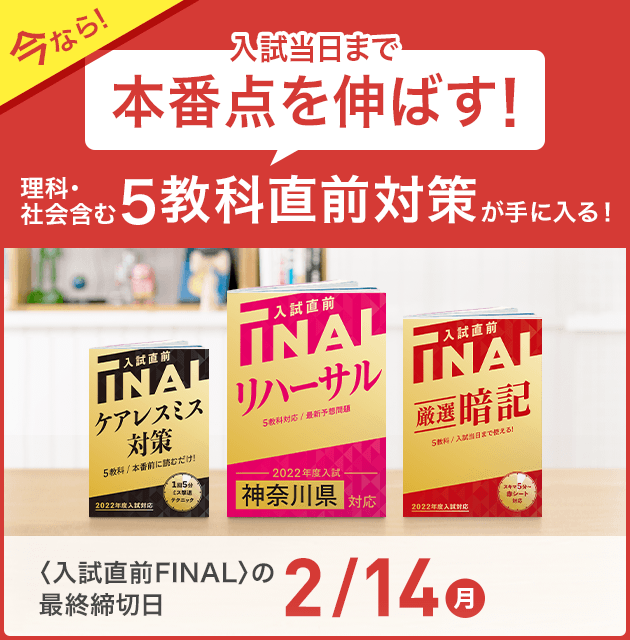 正規代理店 進研ゼミ高校講座 共通テスト対策 finalチェック