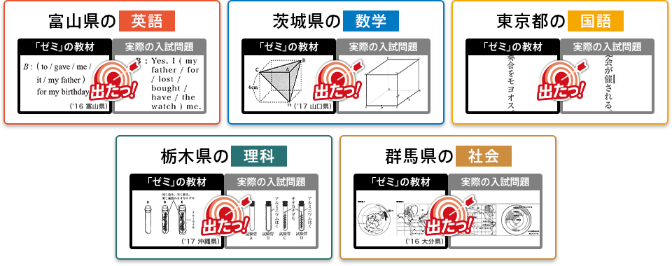 全国 似た問題