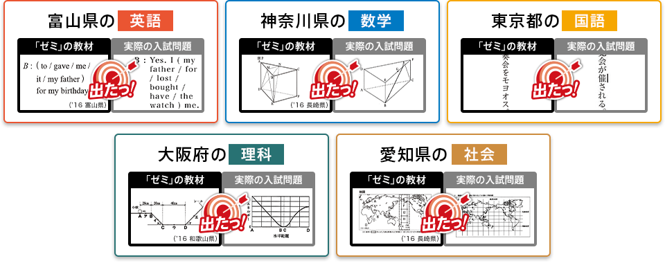 全国 似た問題
